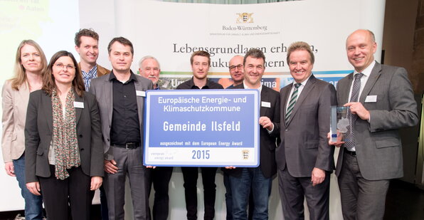 Auszeichnung European Energy Award Gemeinde Ilsfeld
