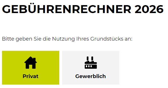 Gebührenrechner 2026